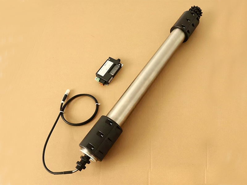 직선 슬리브가 있는 모터 구동 롤러