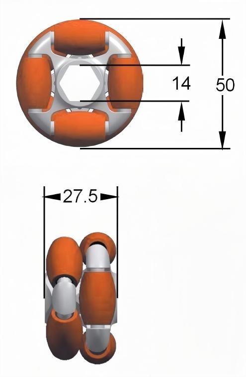 분류기 옴니 휠 