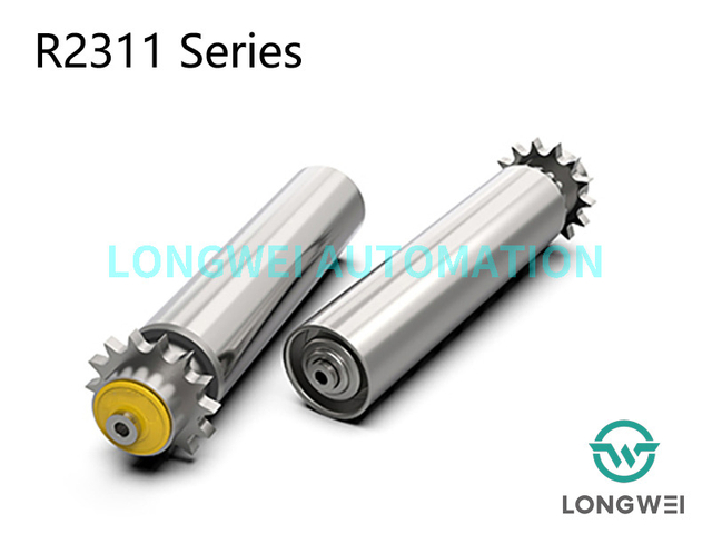 헤비 듀티 스틸 단열 스프로킷 팔레트 컨베이어 롤러