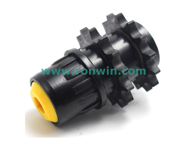 컨베이어 롤러 폴리머 스프로킷 어셈블리