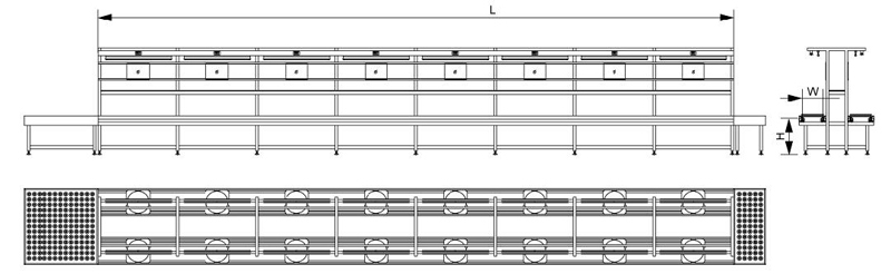 속도 폴드 체인 컨베이어 (9)