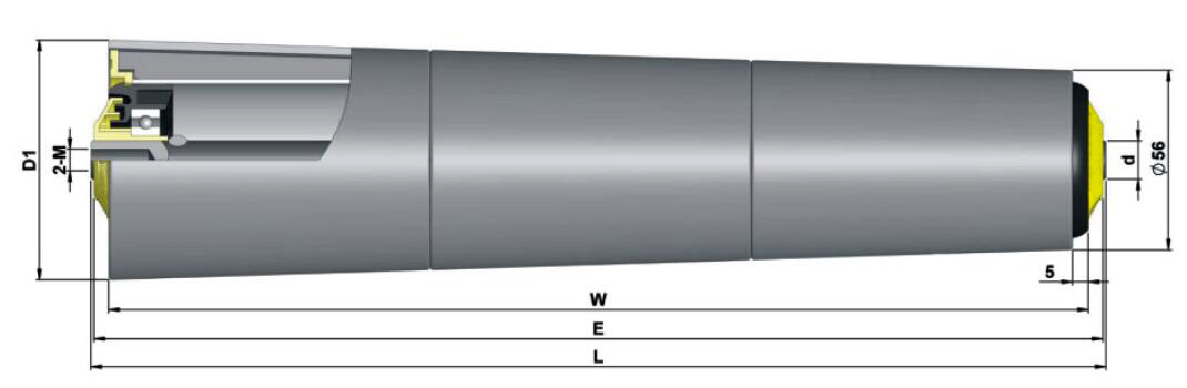 TP600 중력 테이퍼 슬리브 롤러