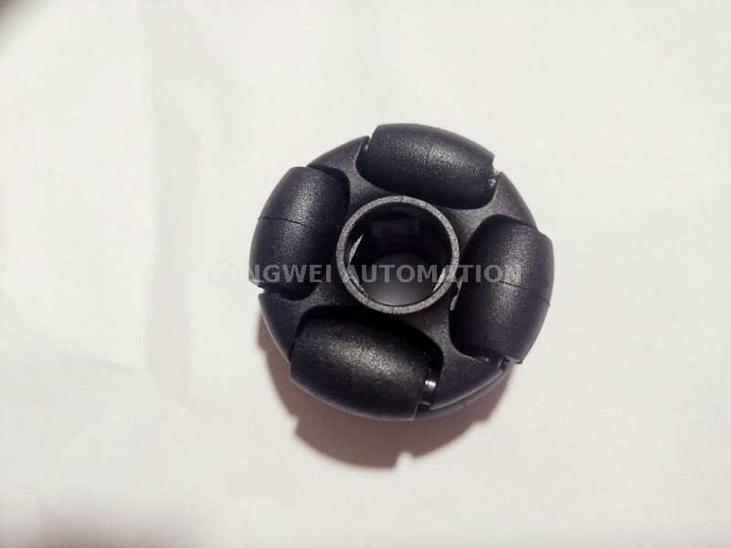 컨베이어 시스템 정렬을 위한 다방향 메카넘 휠 및 옴니 휠