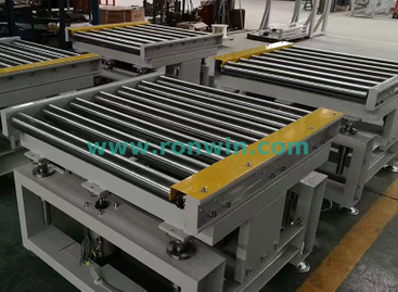 직선형 단일 스프로킷 체인 구동 롤러 컨베이어