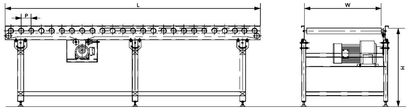 노래 스프로킷 축적 롤러
