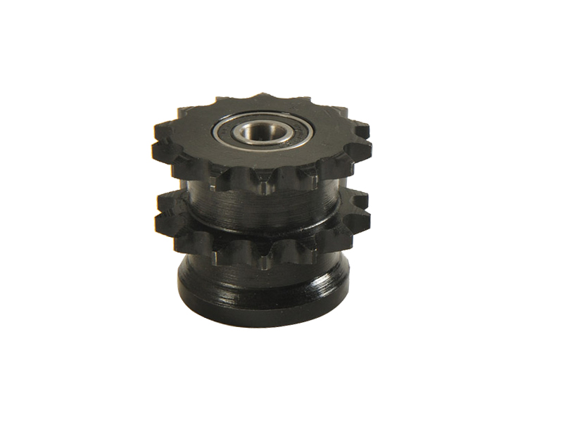 강철 스프로킷 축적