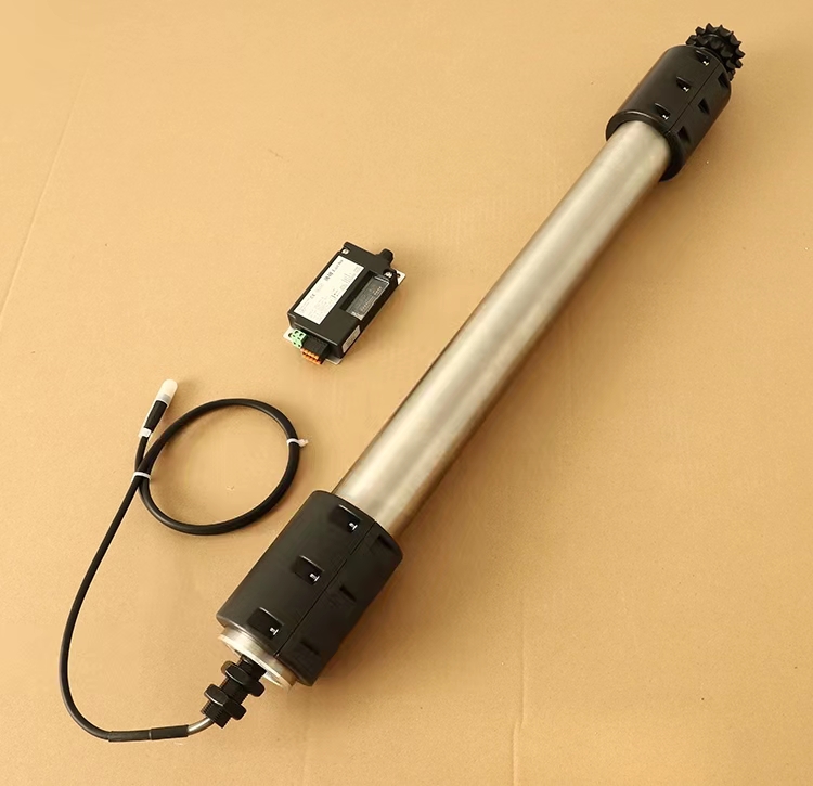  Sprokcet 체인 드라이브 풀리 직류 강철 모터 구동 롤러 