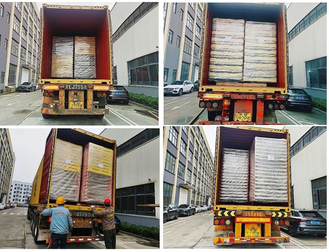 중력 롤러 컨베이어 컨테이너 스터핑