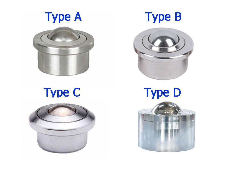 4 유형의 무거운 부하 볼 전송 장치