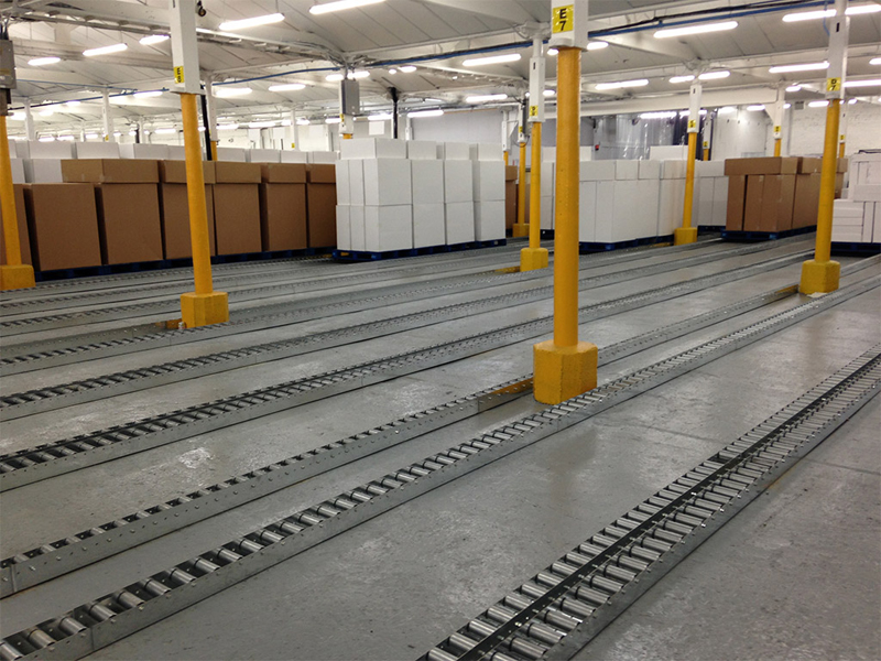 중력 롤러 컨베이어