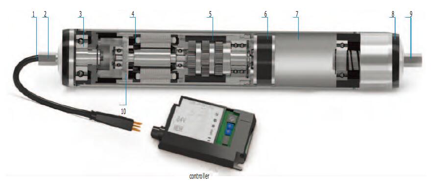 기어 모터 롤러 해당 부품 이름