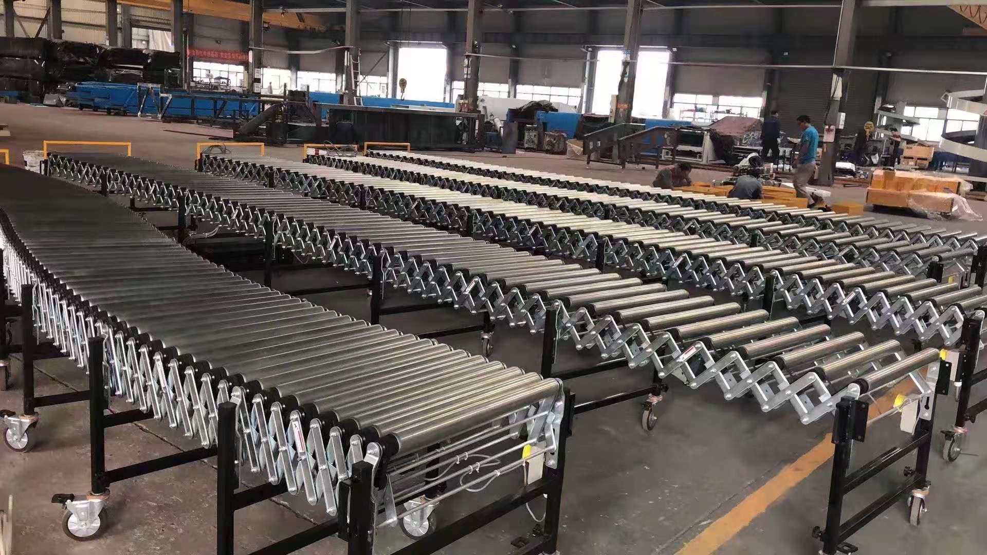 유연한 롤러 컨베이어