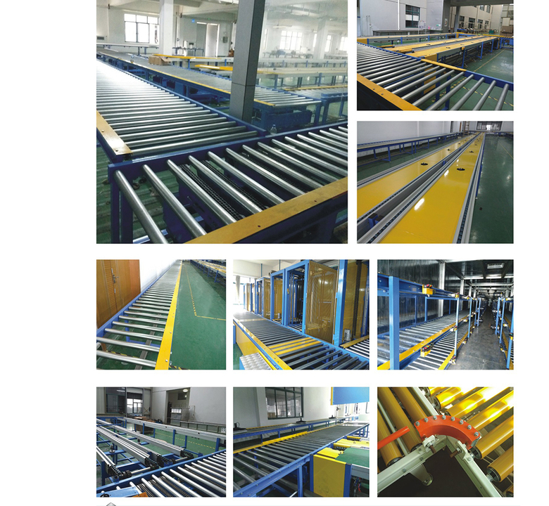 <p>생산 및 조립 컨베이어 시스템</p> 