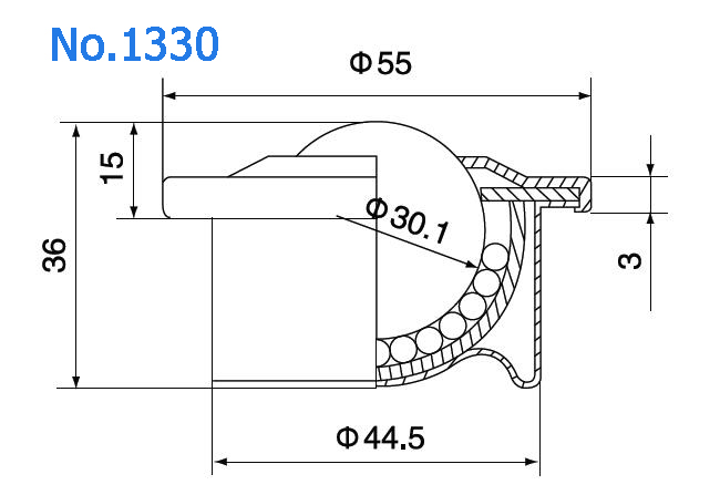 유로 프레스 피팅 볼 전송 장치