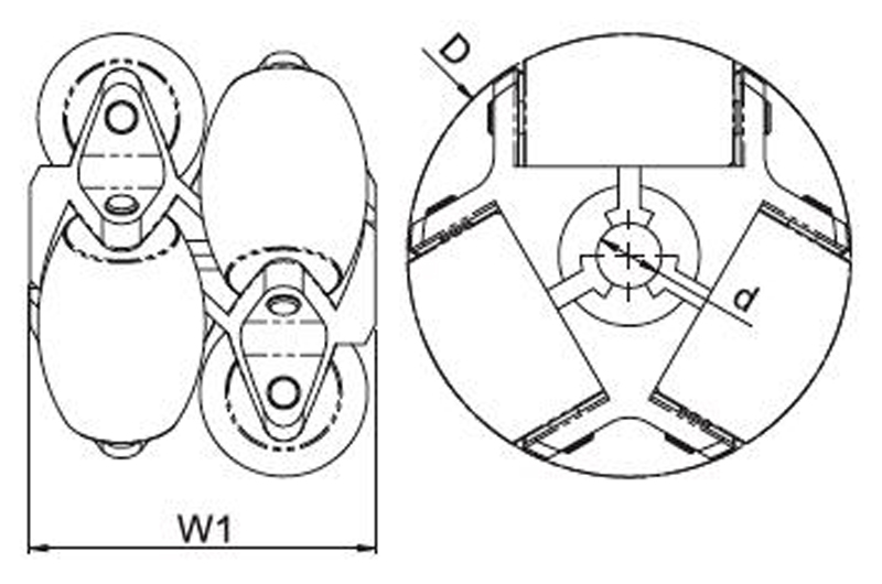 우리는 스케이트 휠입니다