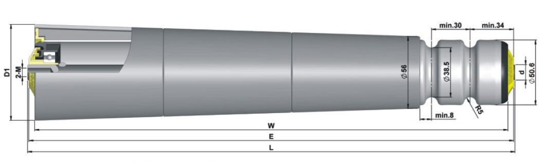 TP640 O-벨트 테이퍼 슬리브 컨베이어 롤러