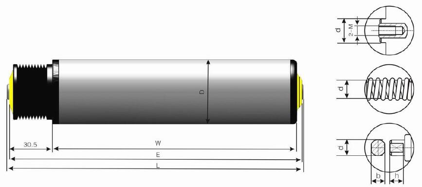 DR250 Polyvee 풀리 구동 컨베이어 롤러