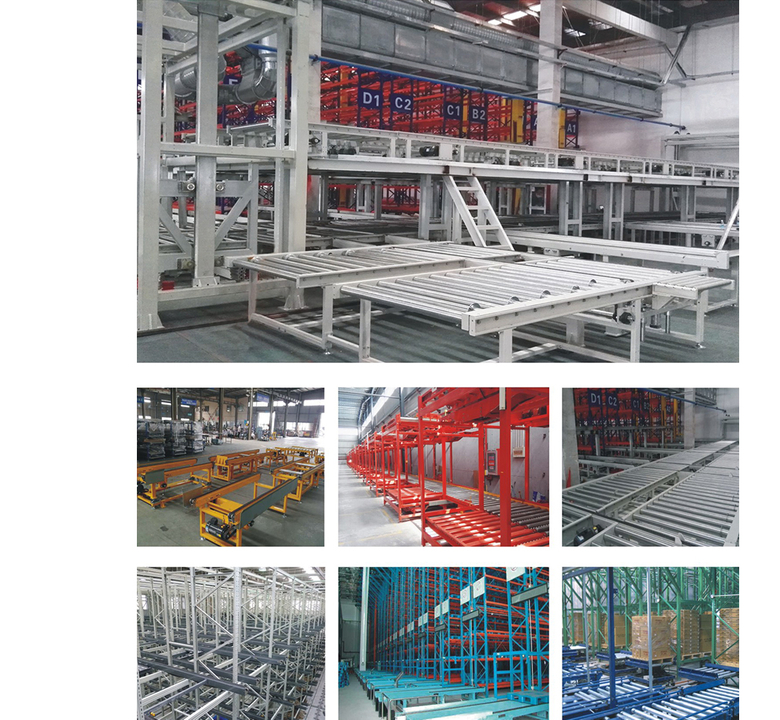  인바운드 및 아웃바운드 컨베이어 시스템 