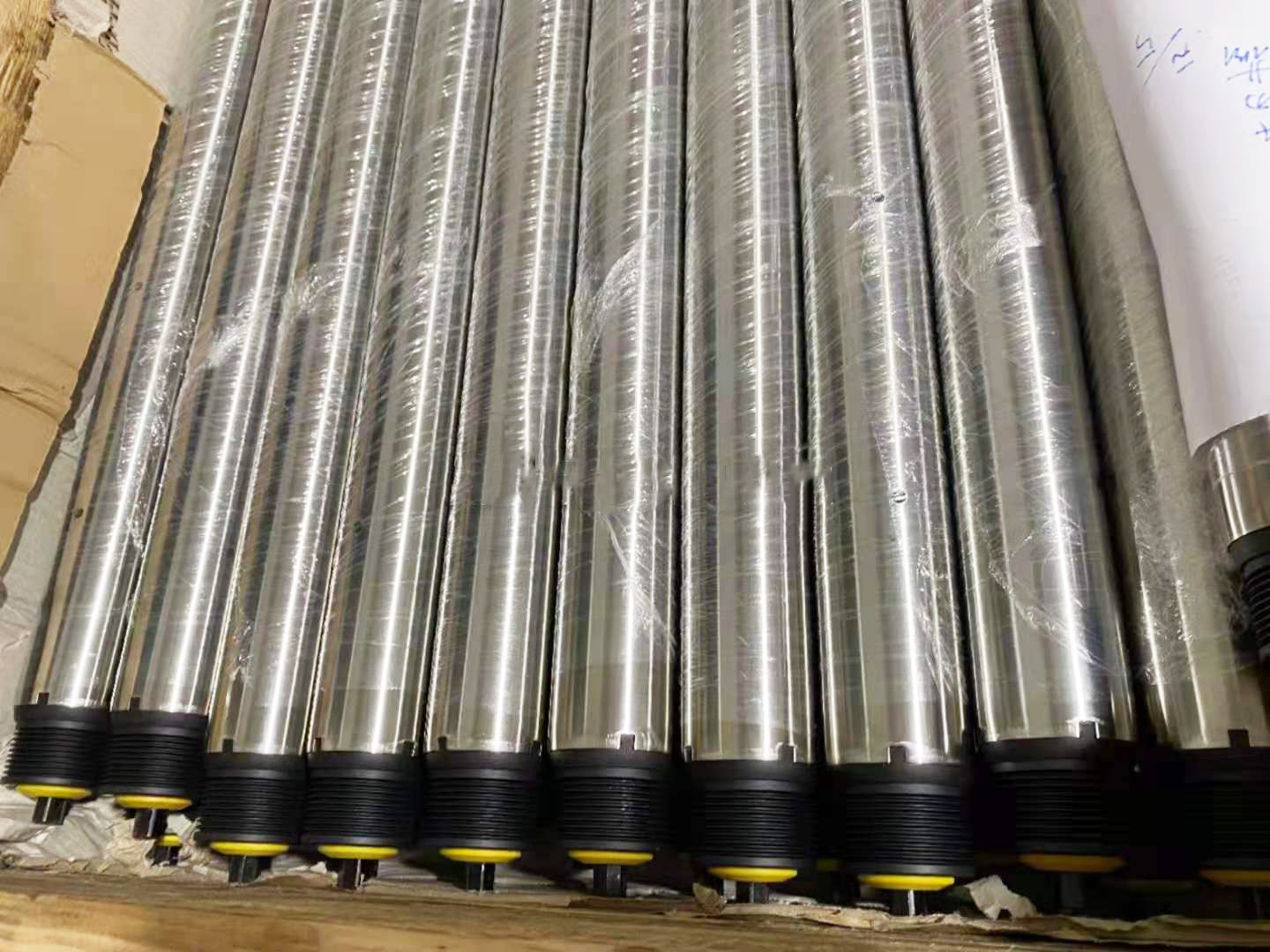 폴리 -V 풀리 직류 모터 구동 롤러