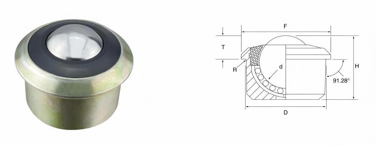 항공 화물 취급 볼 트나스퍼 유닛