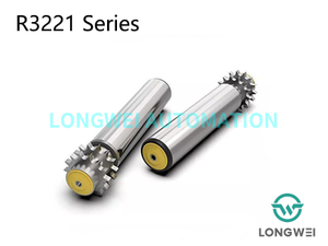 이중 열 강철 스프로킷 망원경 피드 축적 컨베이어 롤러