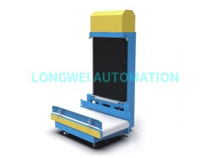교차 높이 단일 암 수직 리프팅 컨베이어