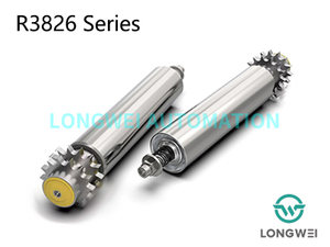 이중 열 강철 스프로킷 조정 가능한 축적 컨베이어 롤러