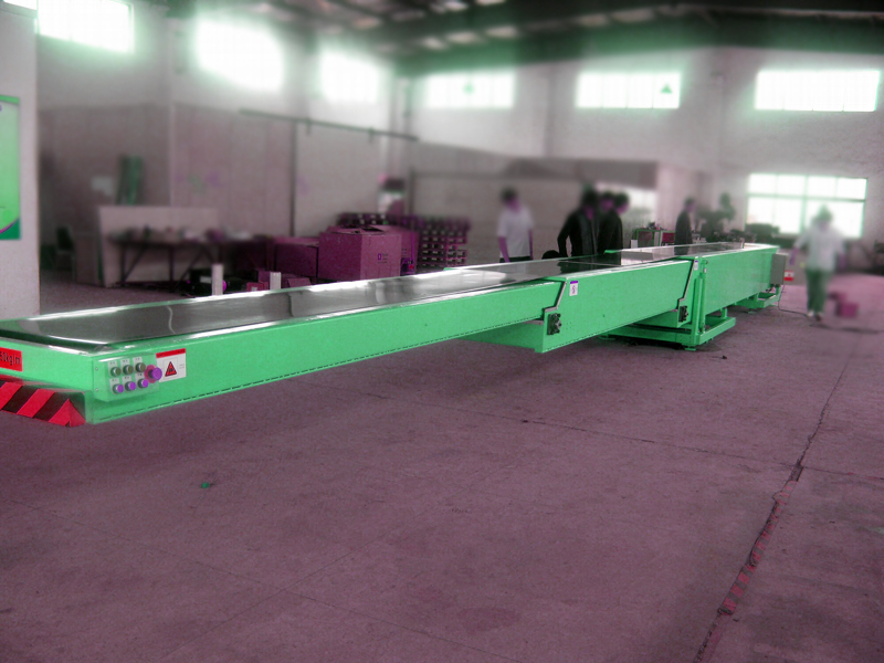 조절 가능한 높이 텔레스코픽 벨트 컨베이어