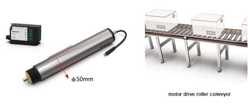 연결된 롤러 컨베이어 용 모터 롤러