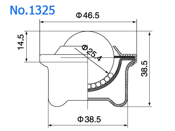 25 베어링 볼 컨베이어 장치