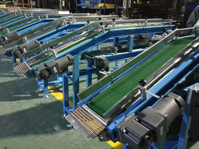 경사 벨트 컨베이어