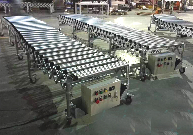 전동 유연한 롤러 컨베이어